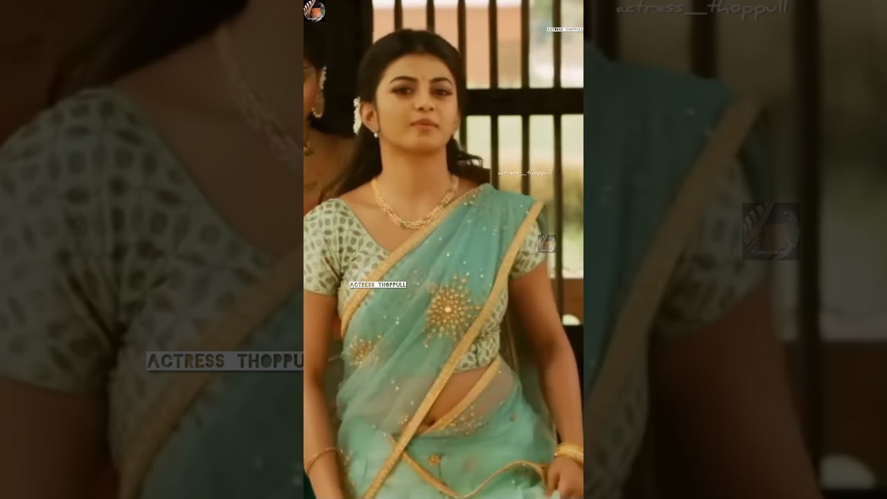 kayal anandhi saree navel video