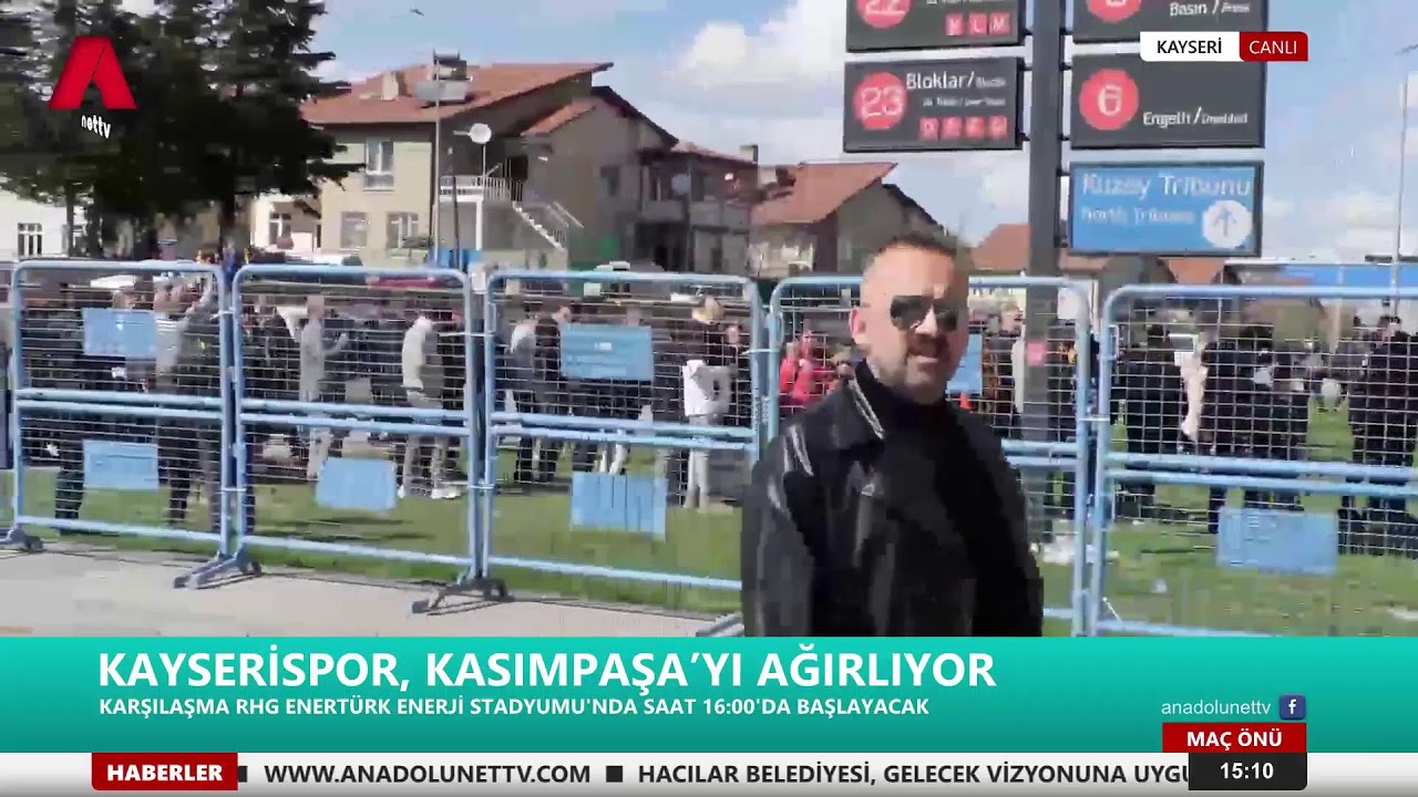 Kayserispor, Kasımpaşa’yı Ağırlıyor | Anadolu Net TV