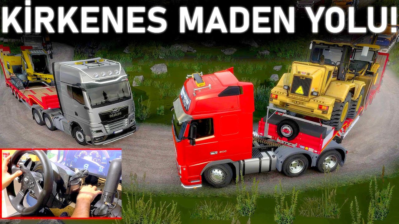 KAZA YAPTIK! KAFAM KANADI AMK - KİRKENES MADEN YOLU - ETS 2 MP ProMods T300RS GT