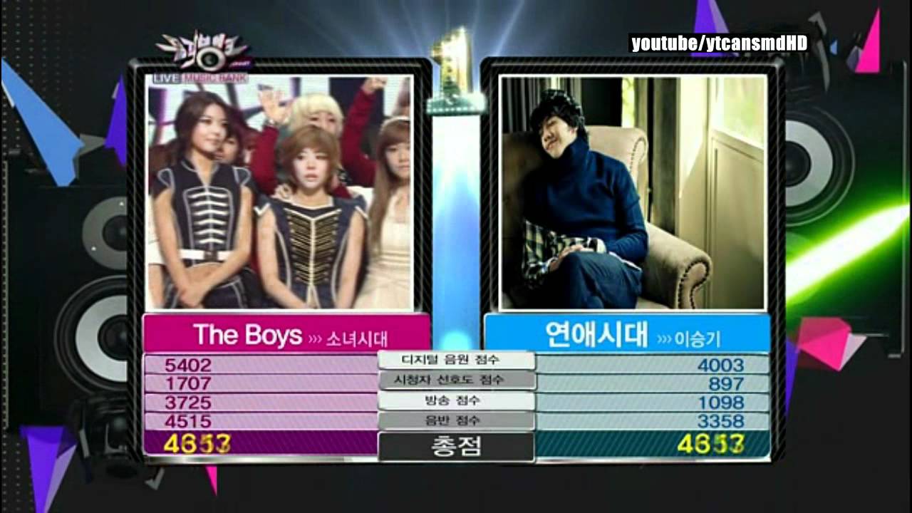 KChart + SNSD Win 111104