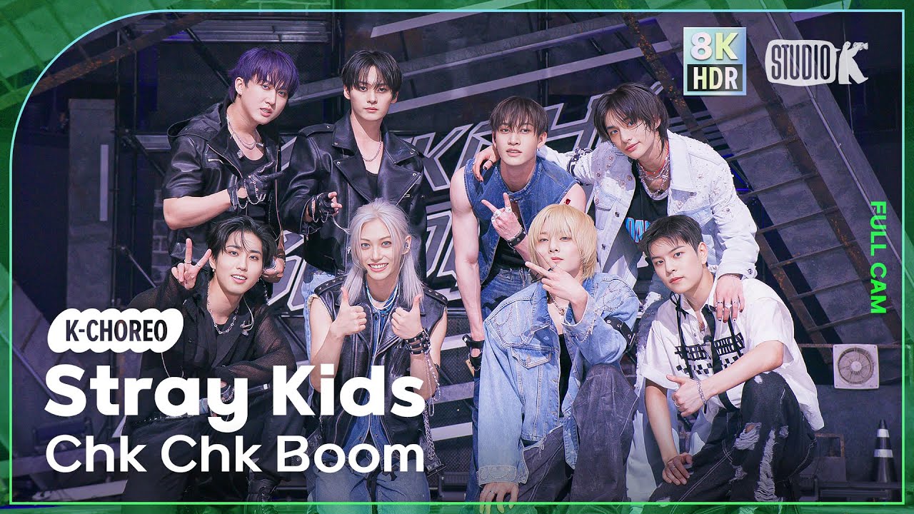 [K-Choreo 8K HDR] 스트레이 키즈 직캠  'Chk Chk Boom' (Stray Kids Choreography) 🎧공간음향.Ver @MusicBank 240719