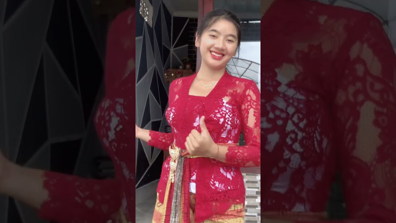 kebaya merah ni gaes #pemersatubangsa