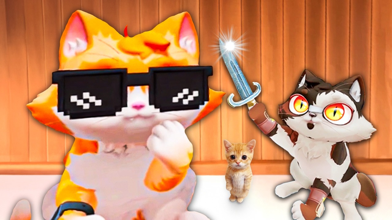 KEDİ OLUP KEDİLERLE SAVAŞTIK!