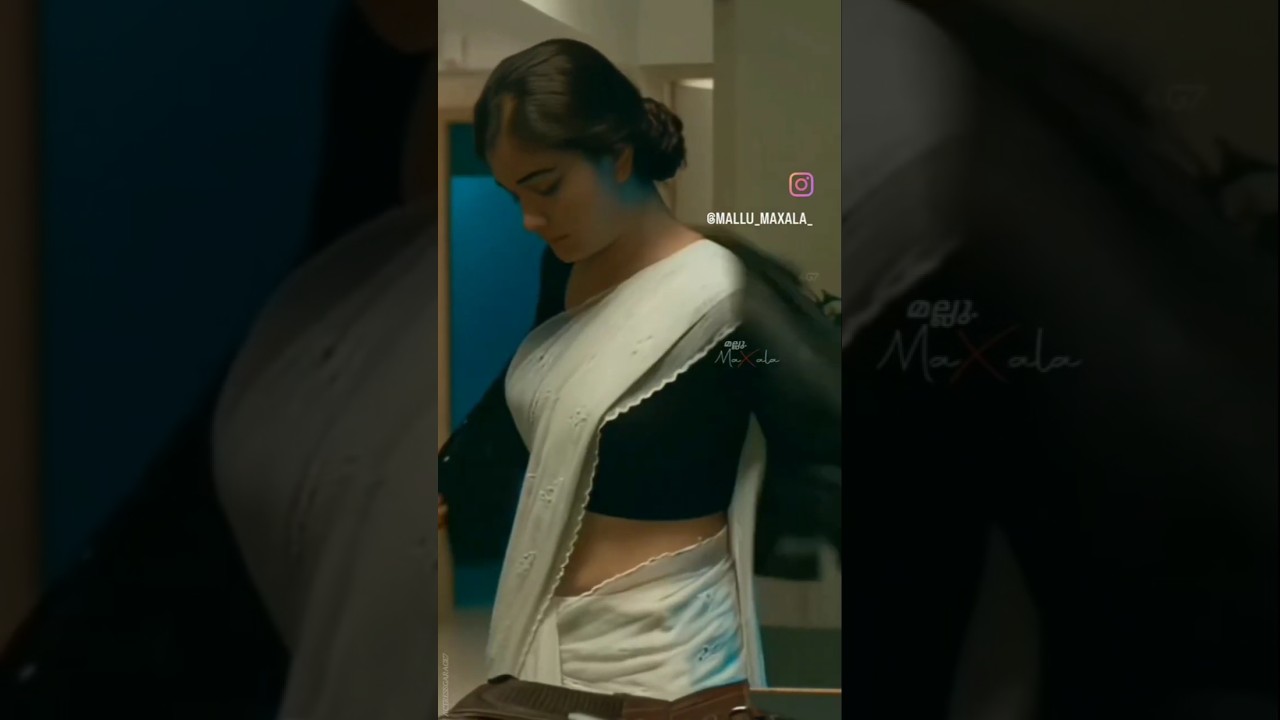 Keerthi Suresh rare saree side view