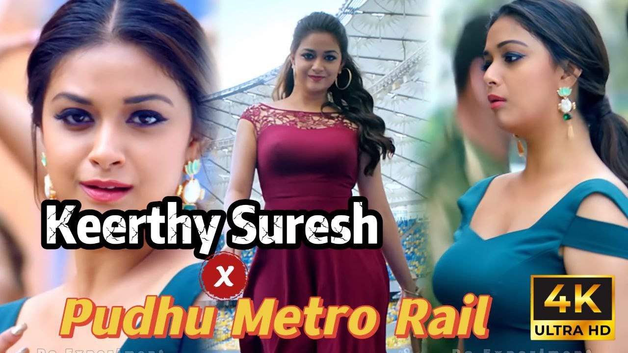 Keerthy Suresh : Pudhu Metro Rail (Vertical Edit) | 4k60fps