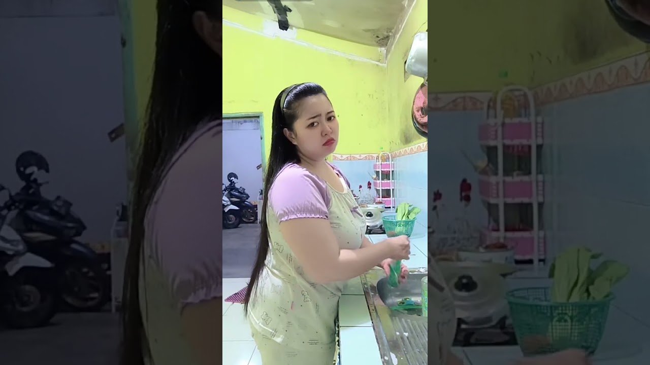 🔴Kegiatan Bunda Gemoy Di Malam Hari || Cuci Peralatan Dapur Sambil Live Tiktok