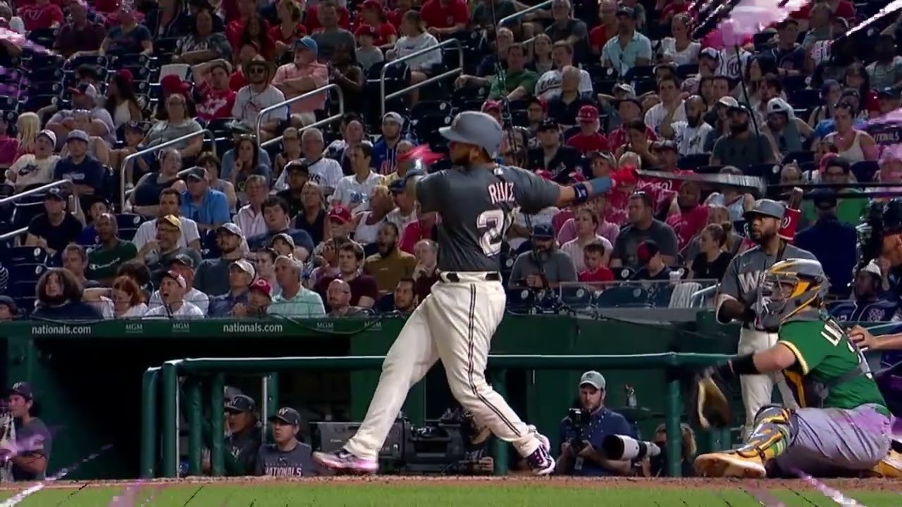 Keibert Ruiz belts a walk off home run to right field