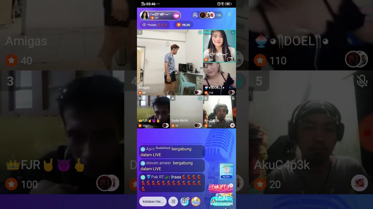 Keindahan bigo live