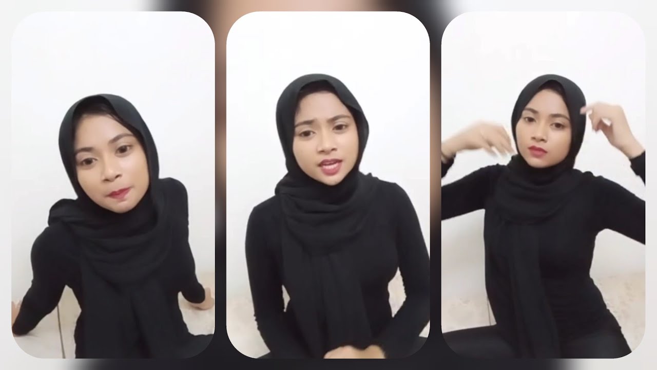 Keindahan Malam Jilbob Hitam Cantik Live