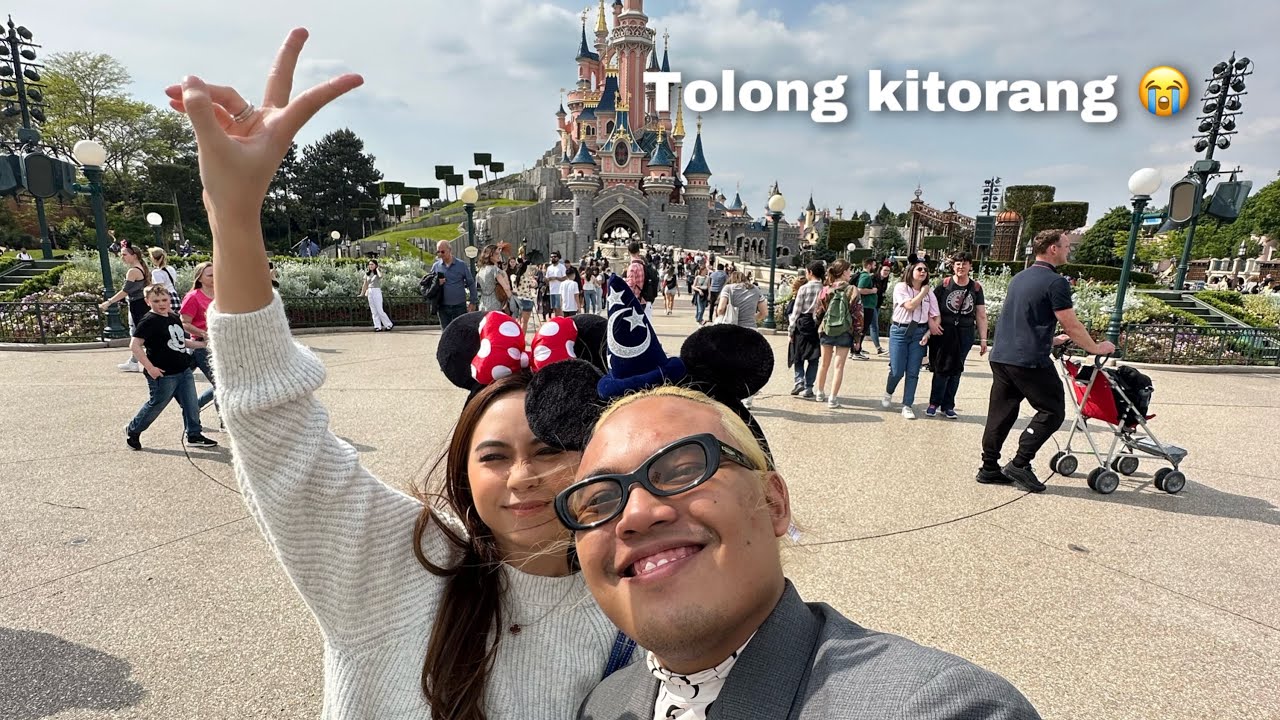 KENA SCAM MASA OTW PERGI DISNEYLAND PARIS BERSAMA INTAN NAJUWA 😭❤️ - VLOG PART 3