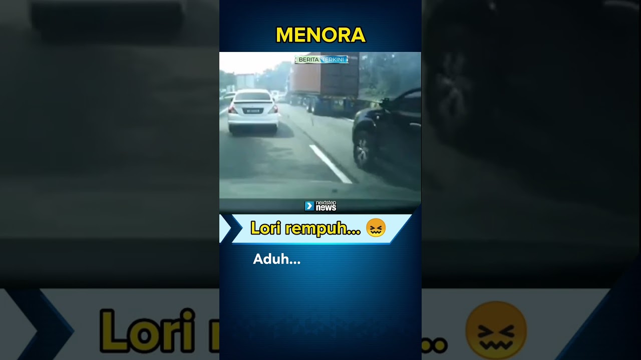 Kenapa sini selalu eksiden ye? #shorts #kemalangan #menora #NextStepNews