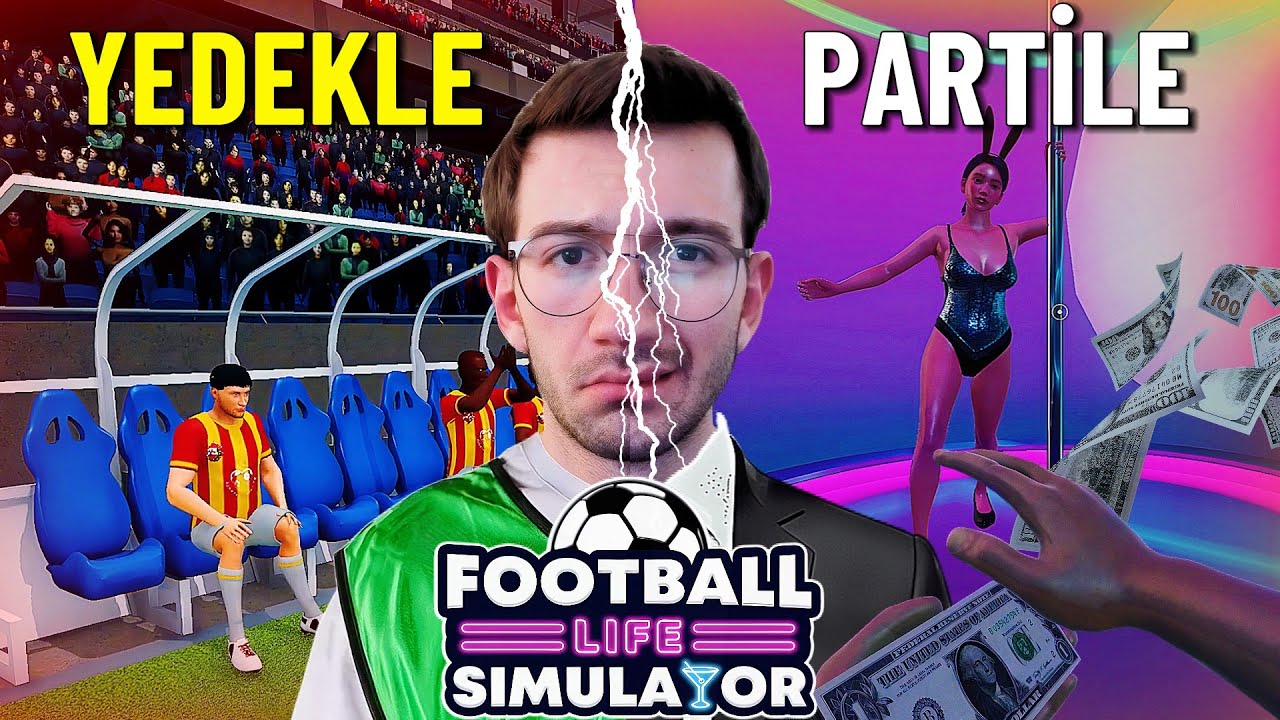 KENDİMİ KAYBETTİM ARTIK YEDEĞİM ! 3.BÖLÜM ( Football Life Simulatör )