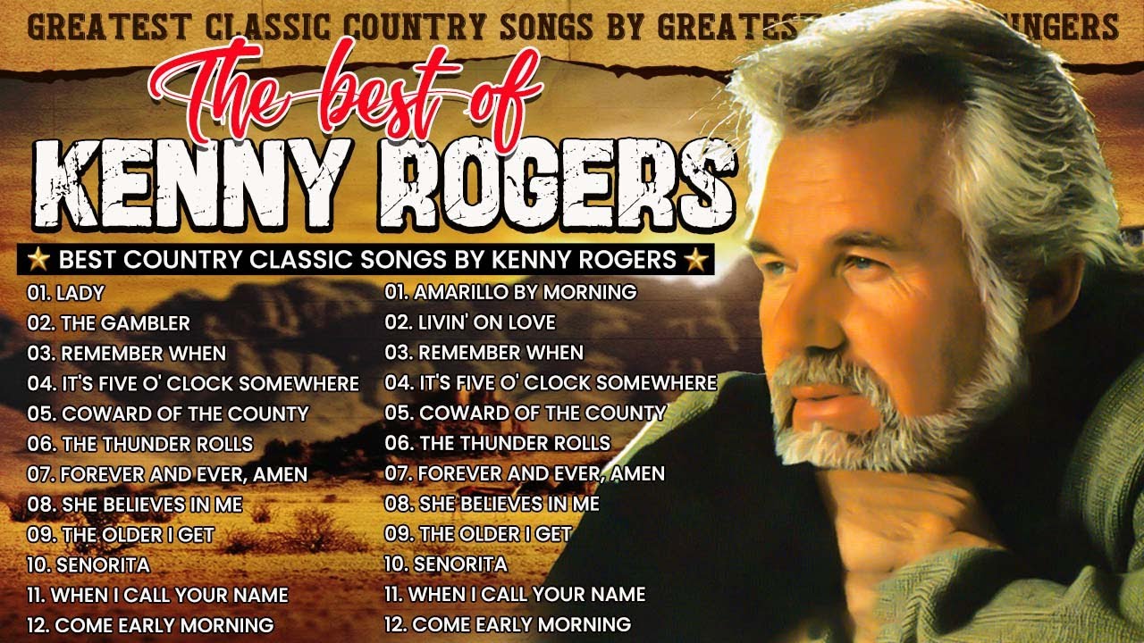 Kenny Rogers - Greatest Hits (Full Album, Super Collection) | Best Songs Of Kenny Rogers