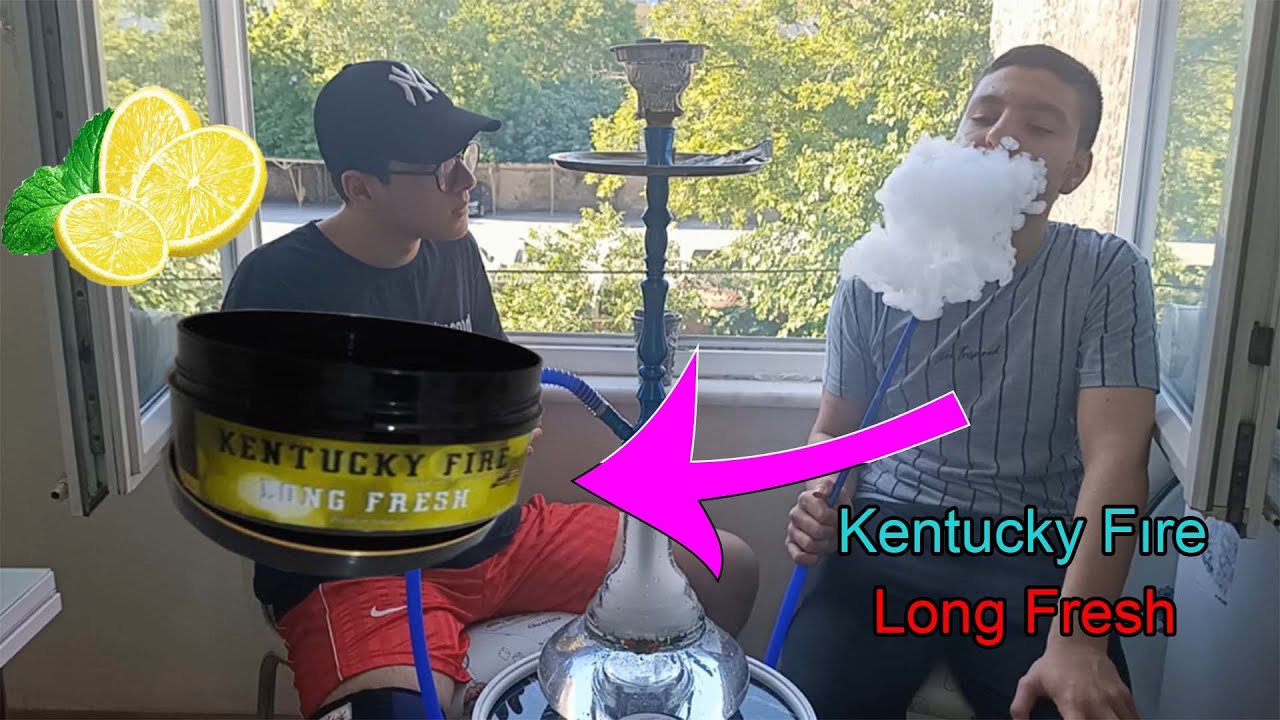 KENTUCKY FIRE LONG FRESH TADIM TESTİ🍋🍃(Limon,Nane) -Nargile Yapımı