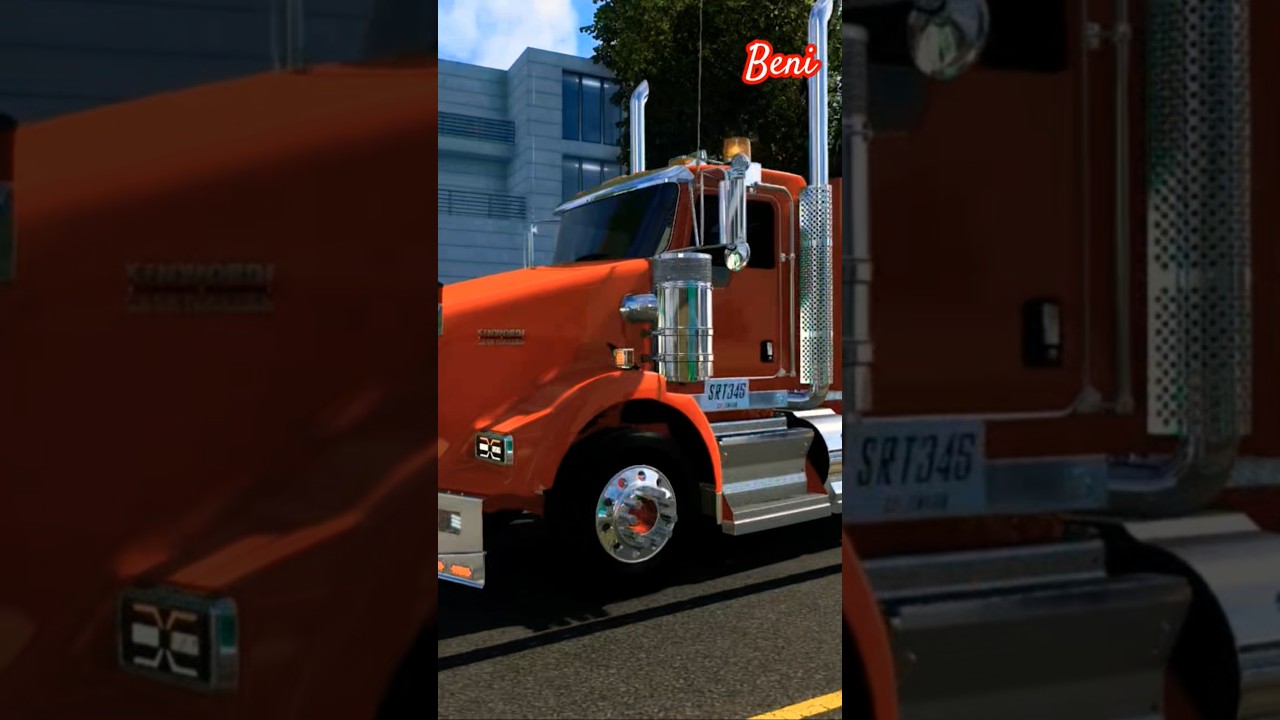 KENWORTH T800 ATS CRM #truck #trailer #kenworth #ats #americantrucksimulator