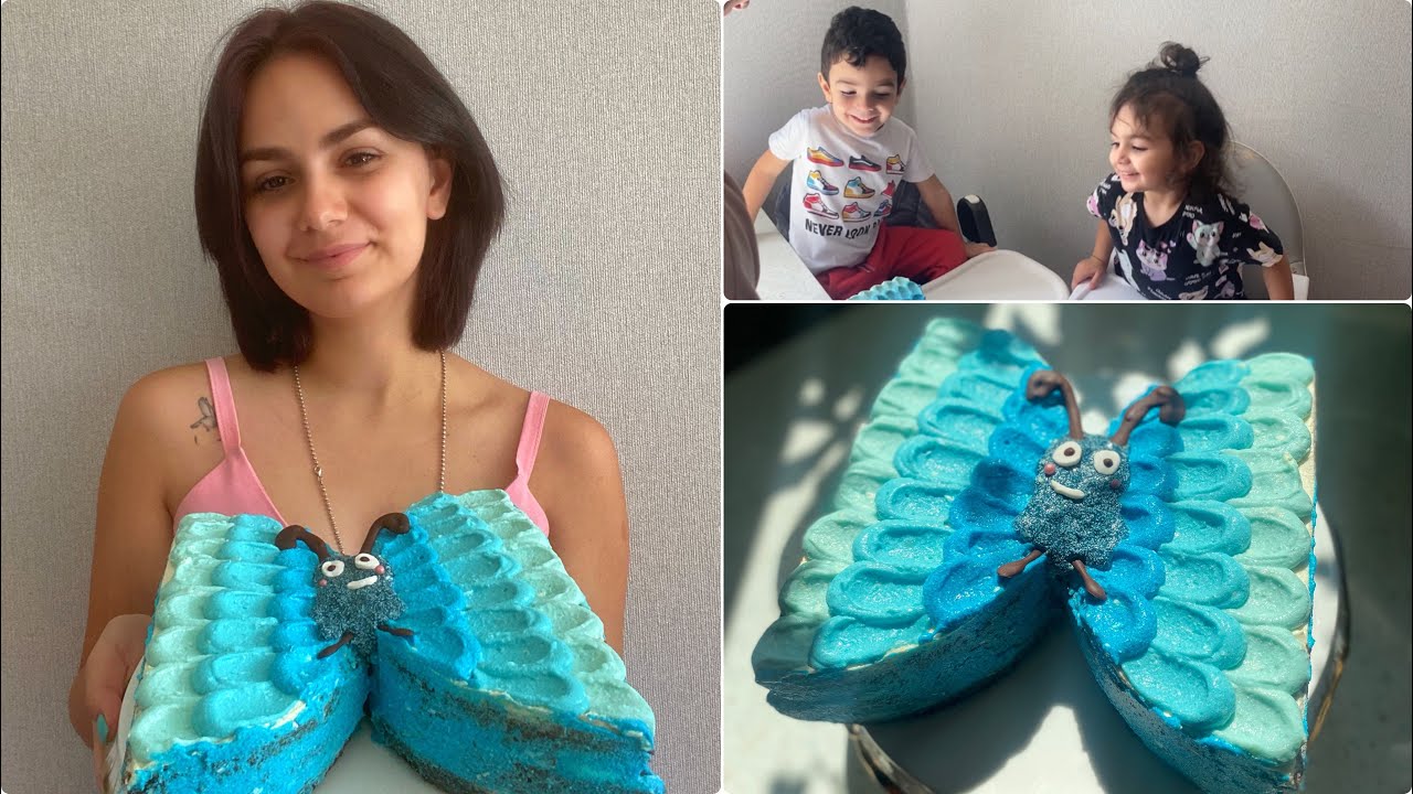 Kepenek #tort #resepti | Bele asan ve dadli tort yememisiz | Torta bezek vurulmasi