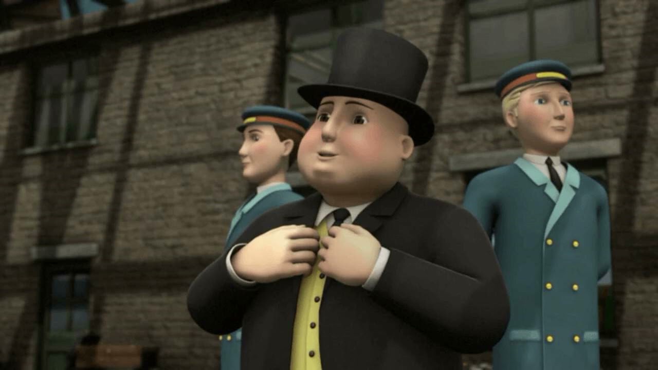 Kerry Shale as Sir Topham Hatt (US)