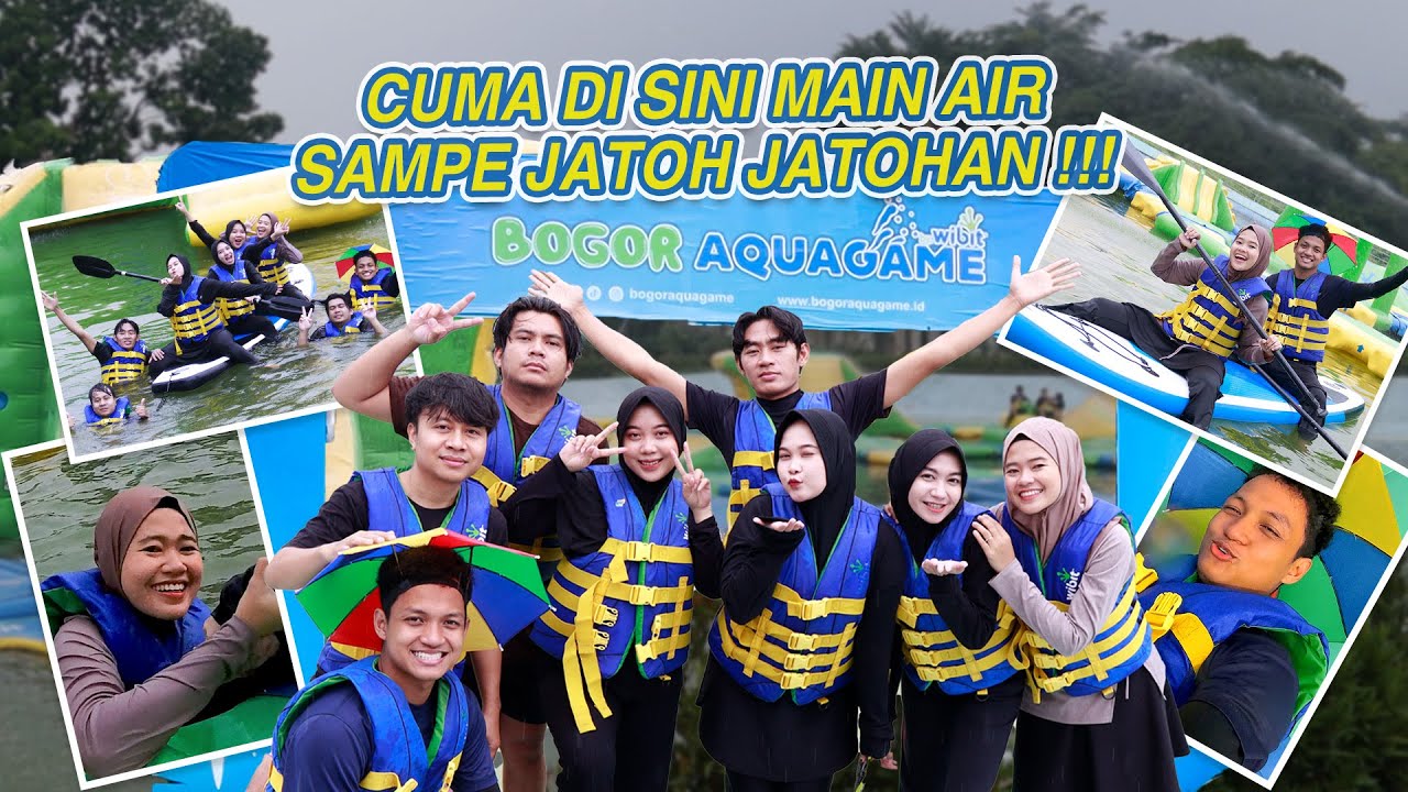 KESERUAN MAIN DI BOGOR AQUAGAME | AZMANNIS