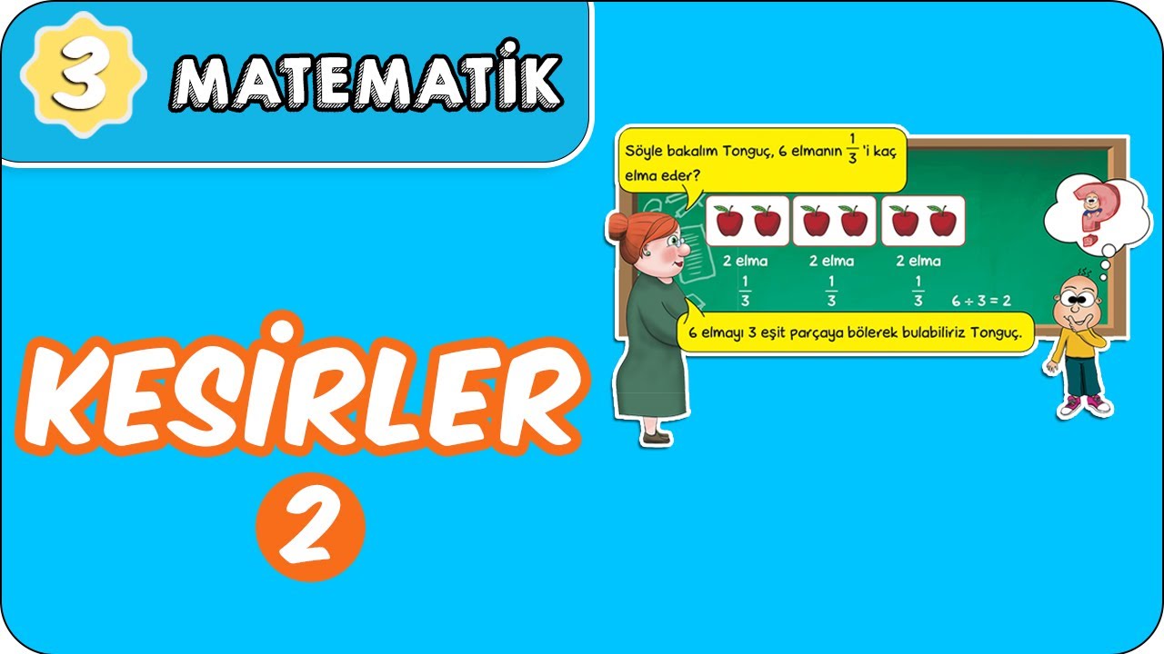 Kesirler 2  | 3.Sınıf Matematik evokul Kampı