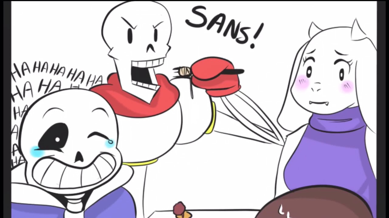 Ketchup bottle fart - Undertale Comic Dub