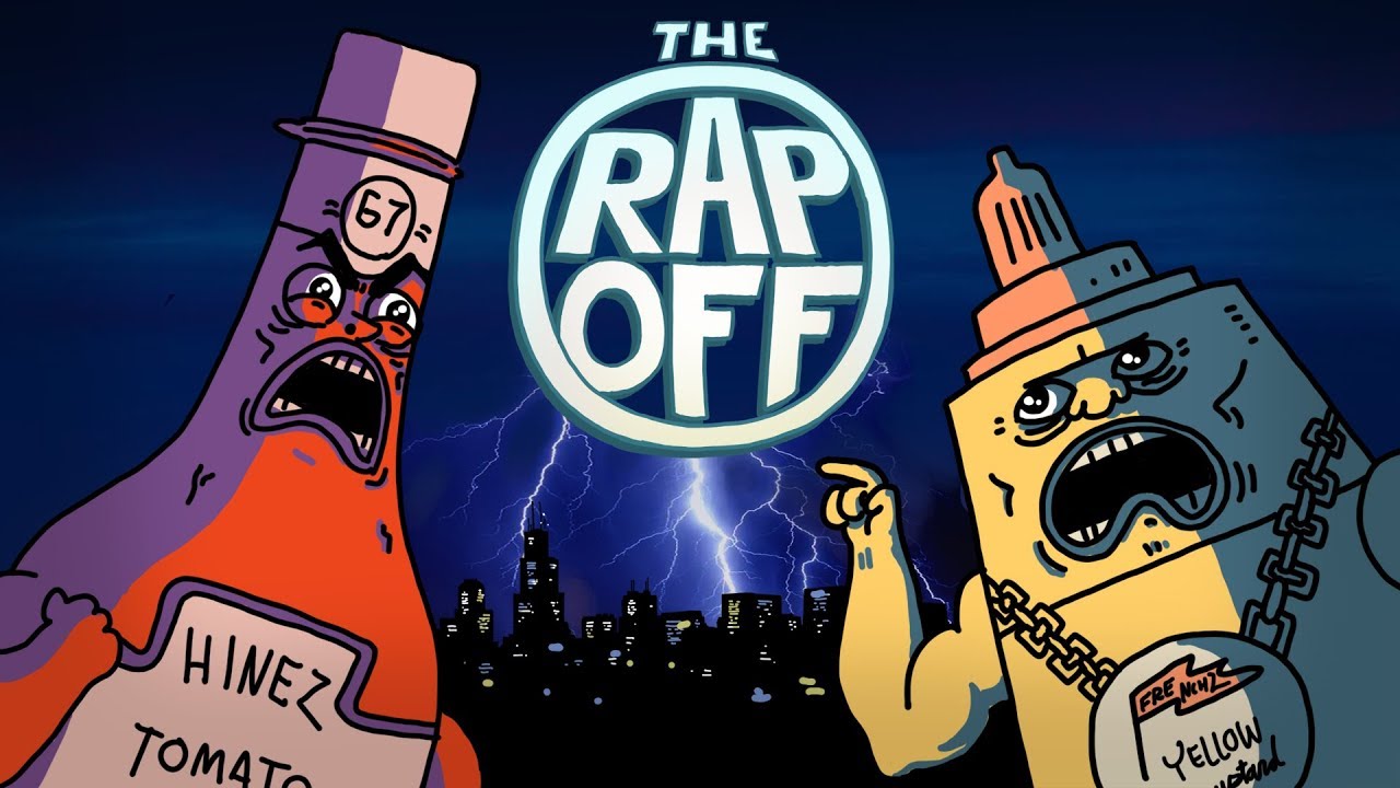 Ketchup vs Mustard Rap Battle | Rap Off