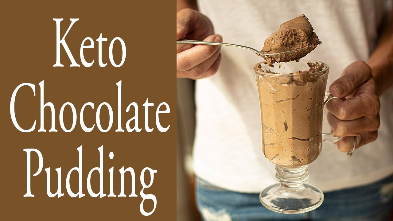 Keto Hard Boiled Egg Chocolate Pudding