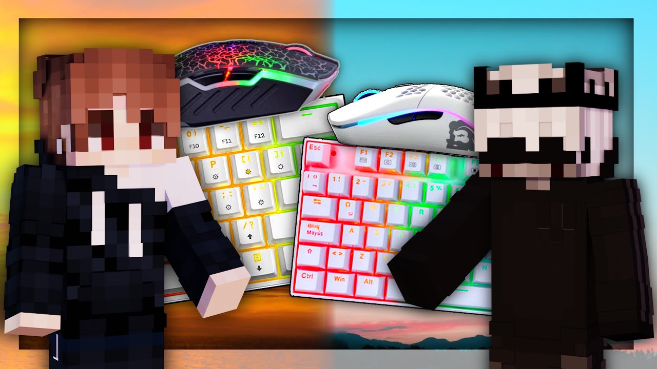 Keyboard + Mouse ASMR Sounds w/ Panginu (Handcam) | Hypixel Bedwars