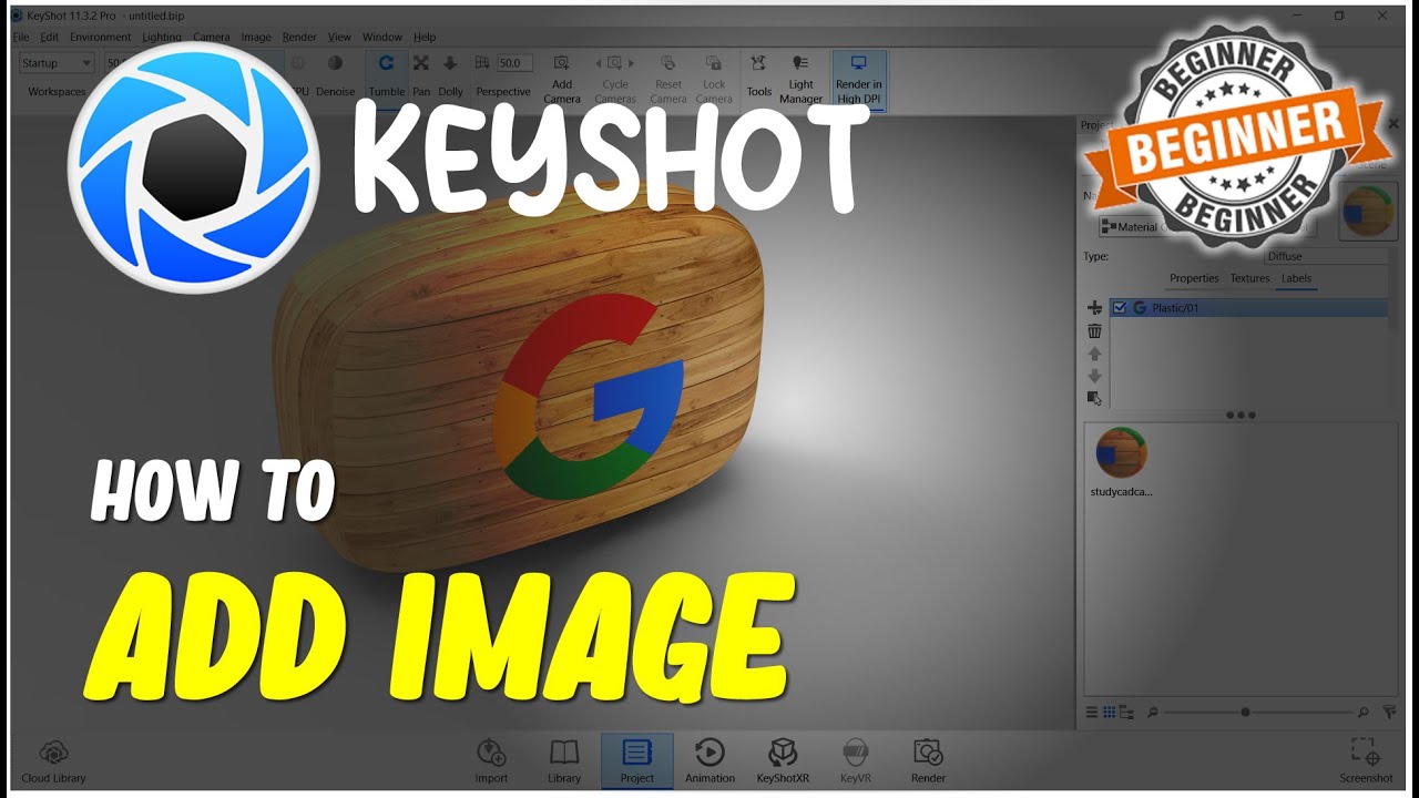 Keyshot How To Add Image