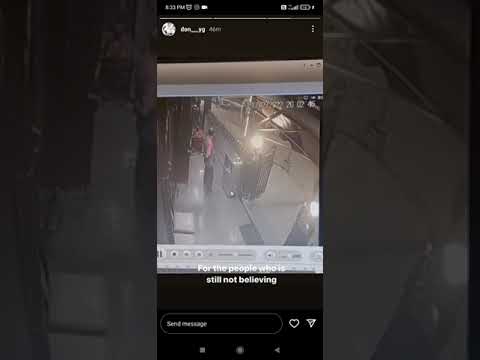 kezzashi mc stan girlfriend CCTV footage