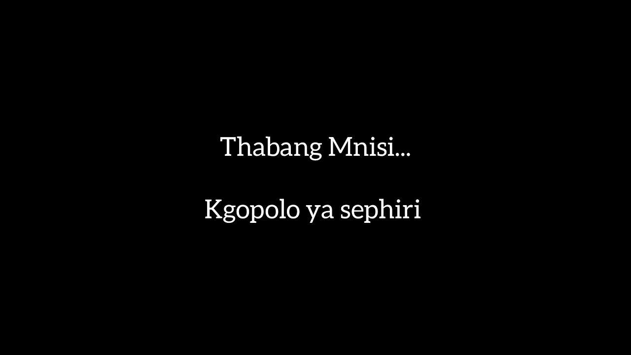 Kgopolo ya sephiri