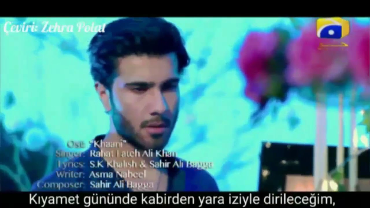 KHAANİ Full Song HD by Rahat Fateh Ali Khan -Türkçe Altyazılı