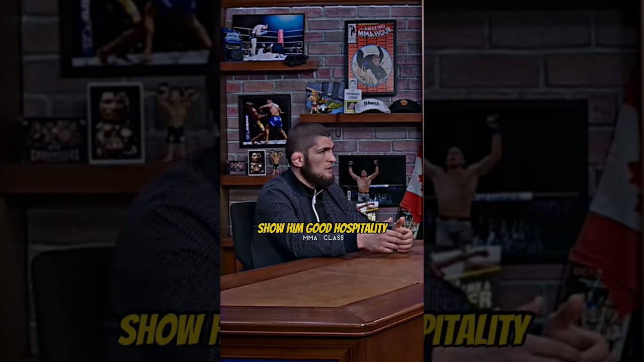 Khabib on Dagestani Culture. 🦅 #Khabib #ArielHelwani #UFC #Dagestan #Russia #MMA #fyp