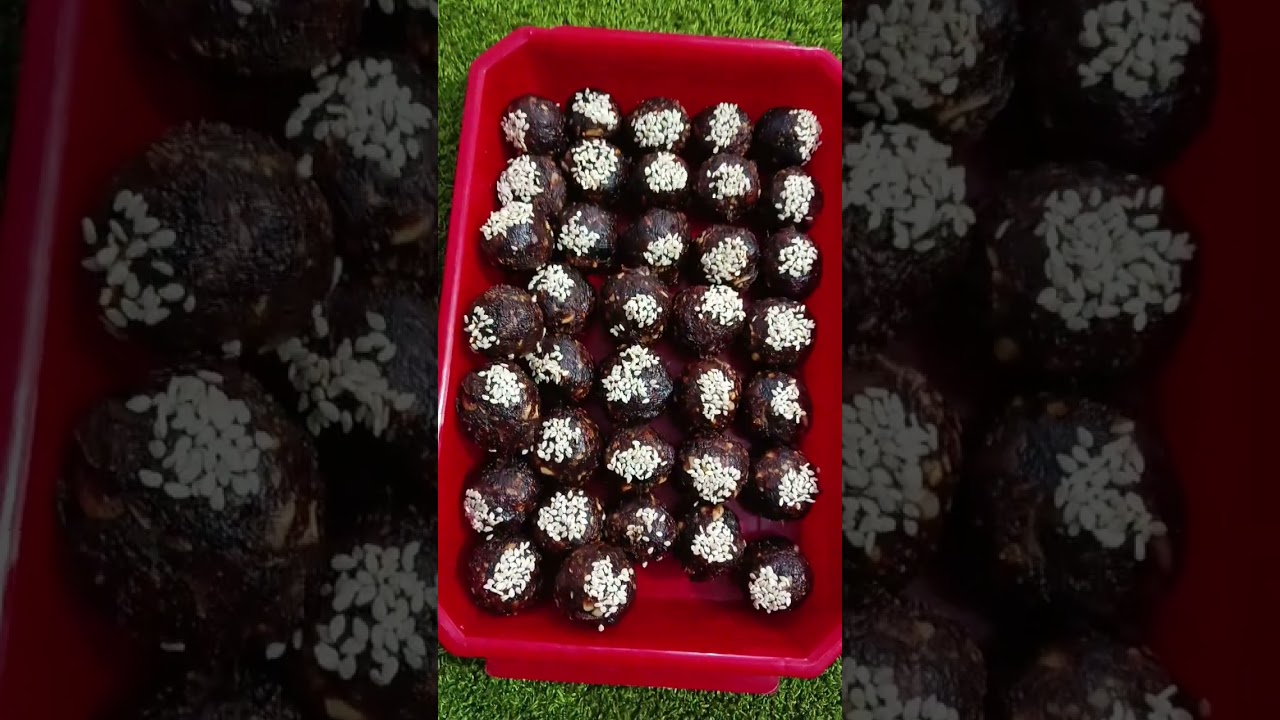 khajur ke laddu sharir ko takat Dene Wale laddu 🧑🏻‍🍳💪🏻💪🏻💪🏻