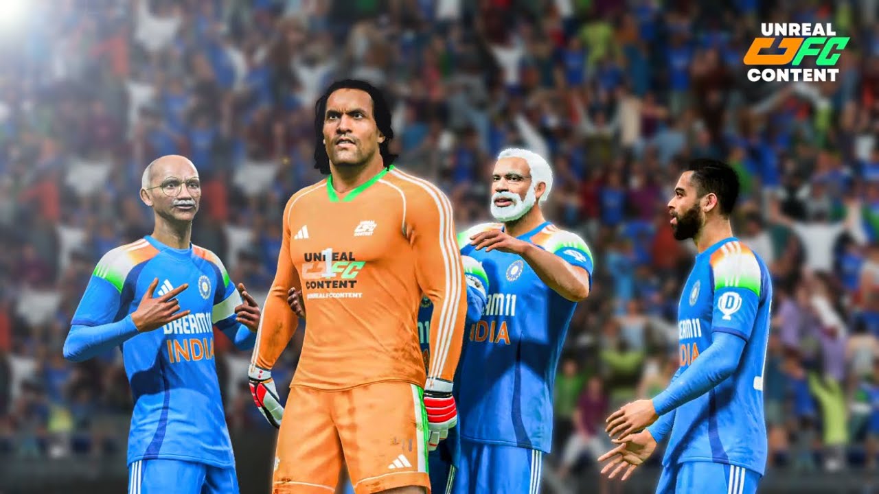 Khali saves Messi's Penalty | India vs Argentina | Unreal FC Content
