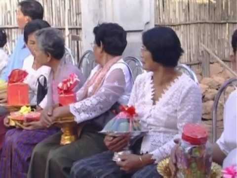 Khmer traditional wedding, Pryaum(groom) & Maly(bride), Kratie province, Cambodia (Part 2)