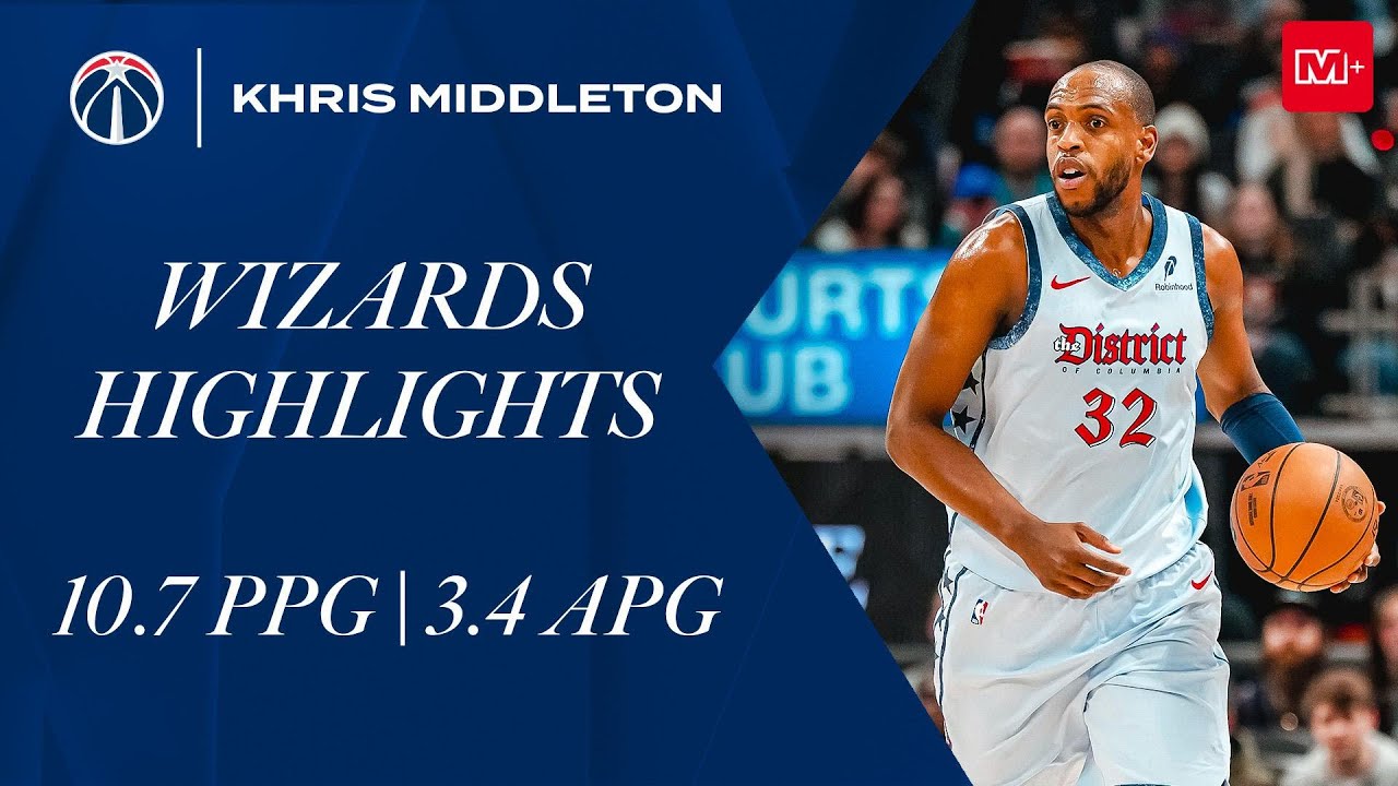 Khris Middleton 2025 Wizards Highlights | Monumental Sports Network