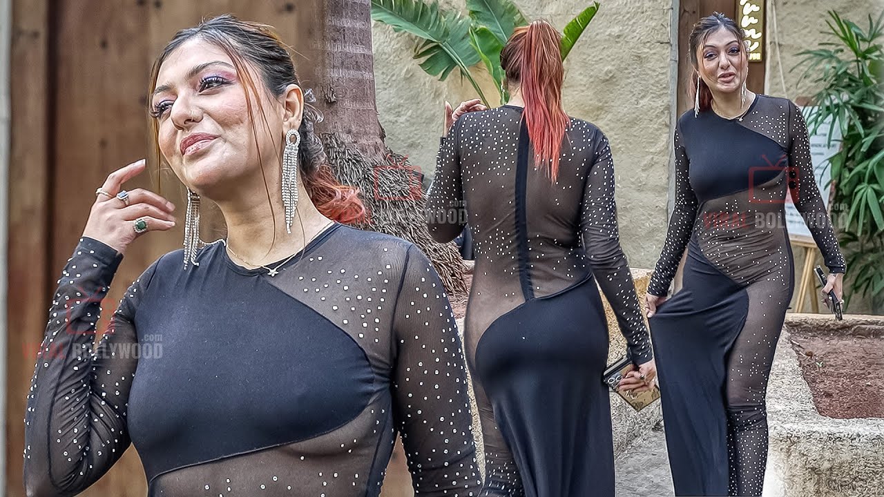 Khushi Mukherjee Looks Stunning In Her All Black Casual Look 🖤🔥 at Luuma House In Juhu