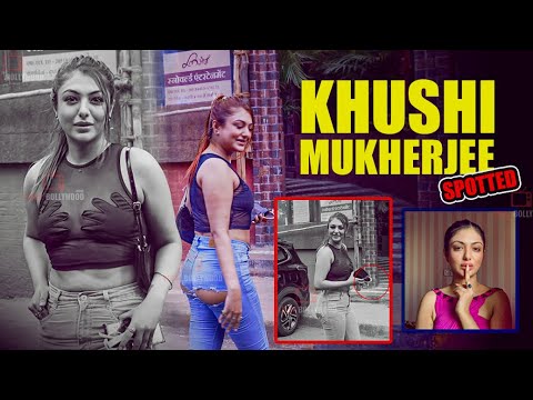 Khushi Mukherjee’s Bold Avatar Seen at Juhu – Full video here