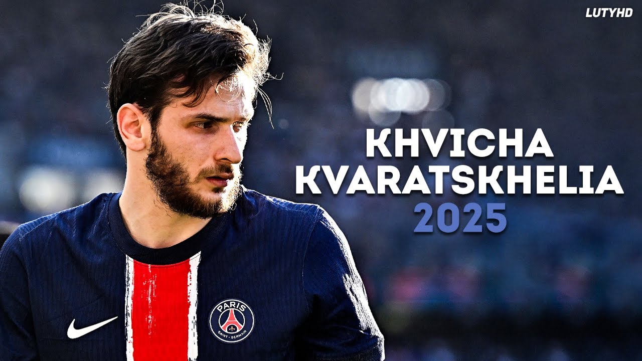 Khvicha Kvaratskhelia 2025 - Magic Dribbling Skills, Goals & Assists | HD