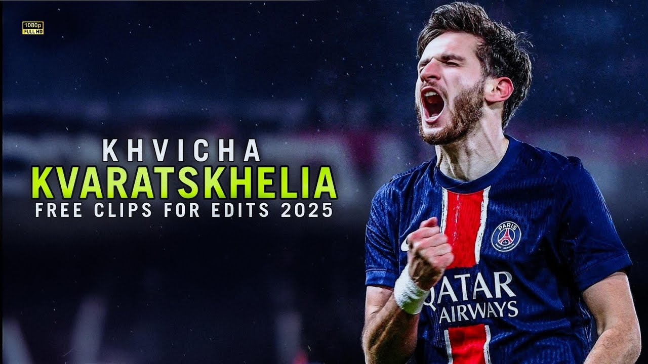 Khvicha Kvaratskhelia 4K Clips For Edits • Free Scene Pack • No Watermark 2160p | D74 Edits 2.0