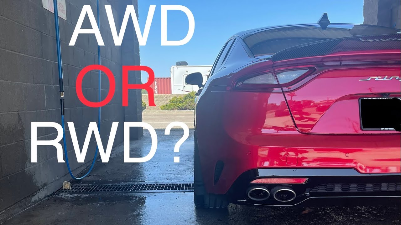 KIA STINGER GT - SHOULD YOU GET AWD OR RWD?
