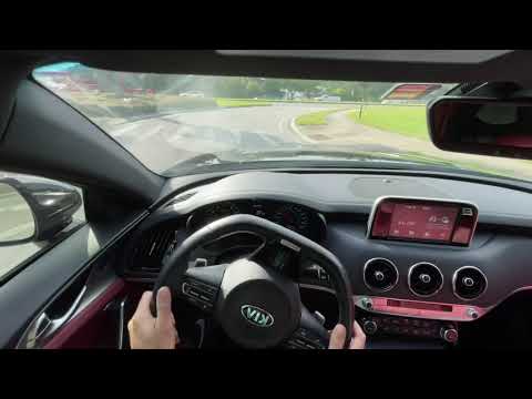 Kia Stinger GT Stock 3.3TT RWD 0-60 Runs + Power Sliding
