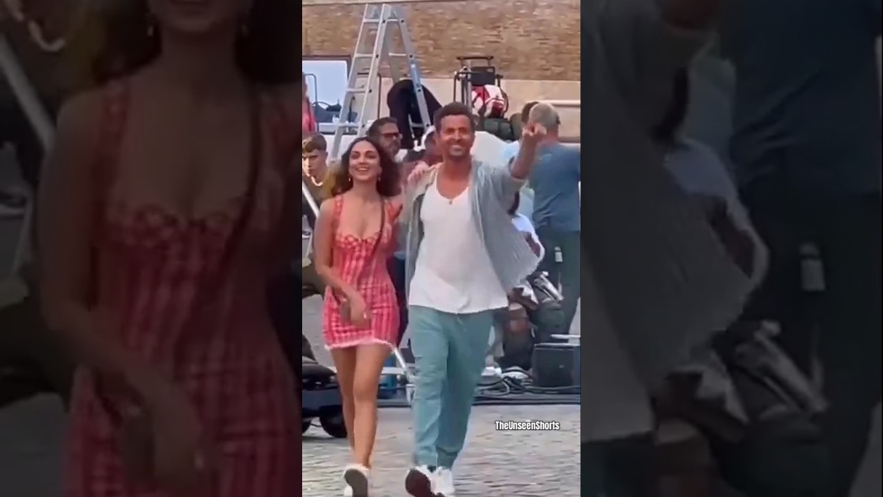 Kiara Advani & Hrithik Roshan together shooting for 