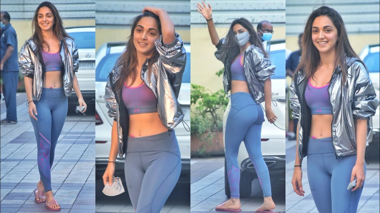 Kiara Advani Spotted outside Reset Gym in Bandra today 😍🔥