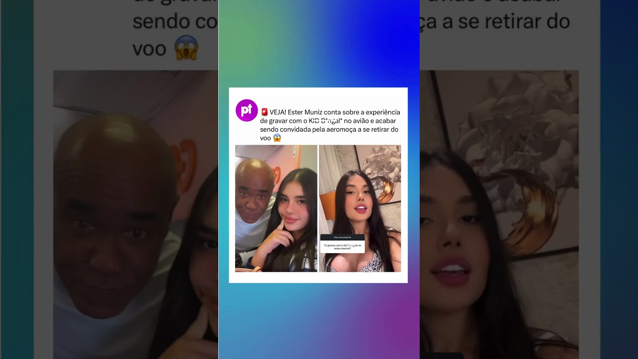 KID BENGALA E ESTER MUNIZ: GRAVAÇÃO INTENSA TERMINA COM HOSPITALIZAÇÃO!