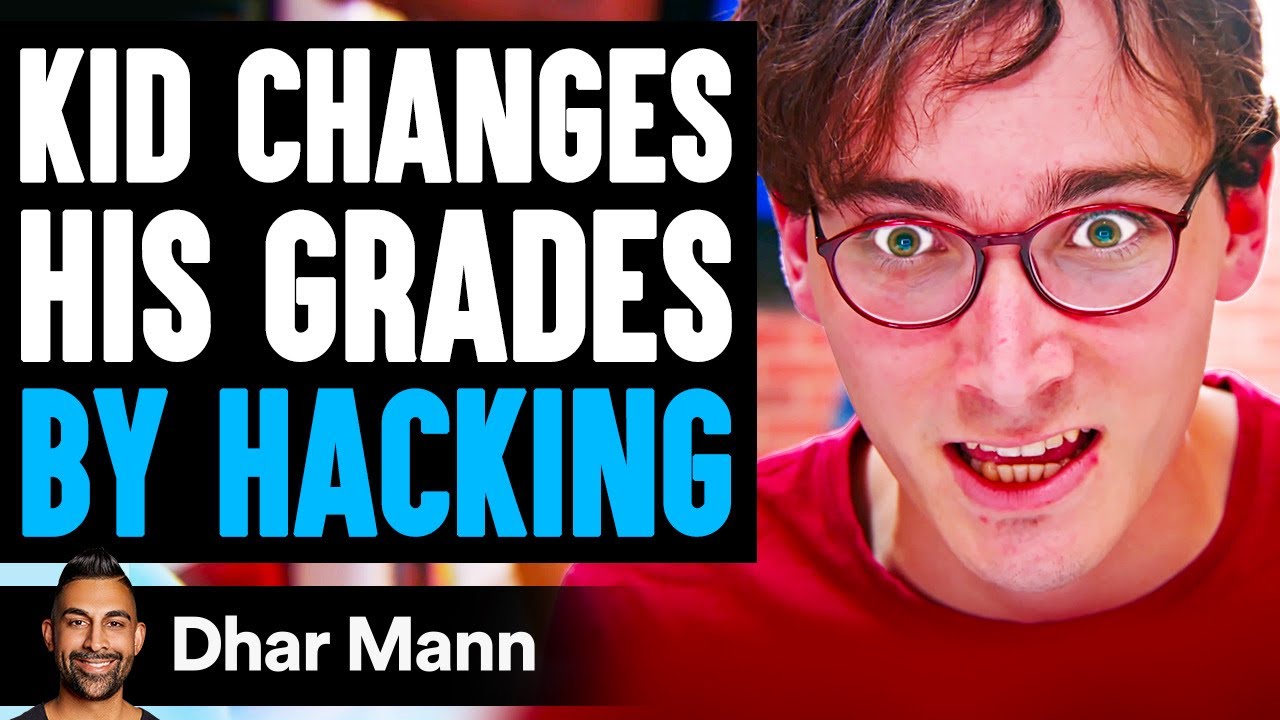 Kid CHANGES His GRADES By HACKING, He Lives To Regret It | Dhar Mann
