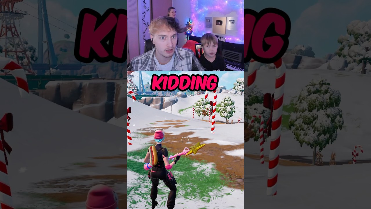 KID IS SO SMART 🥹 (fortnite) ​⁠@Wyful