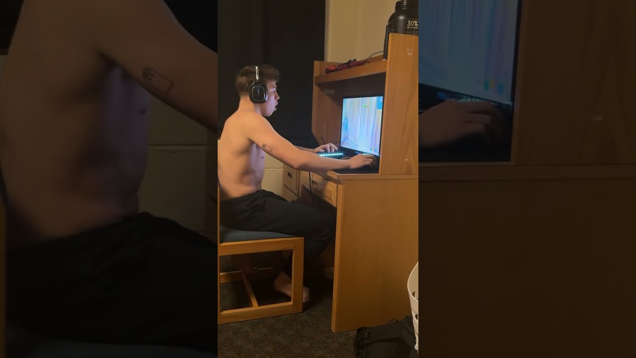 Kid rages and breaks his tv playing fortnite