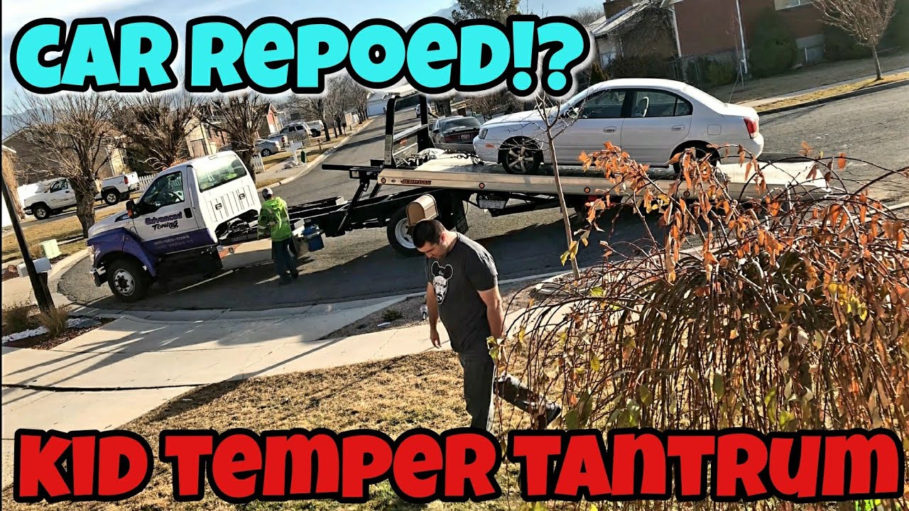 Kid Temper Tantrum Got Daddy's Car Repoed? - 