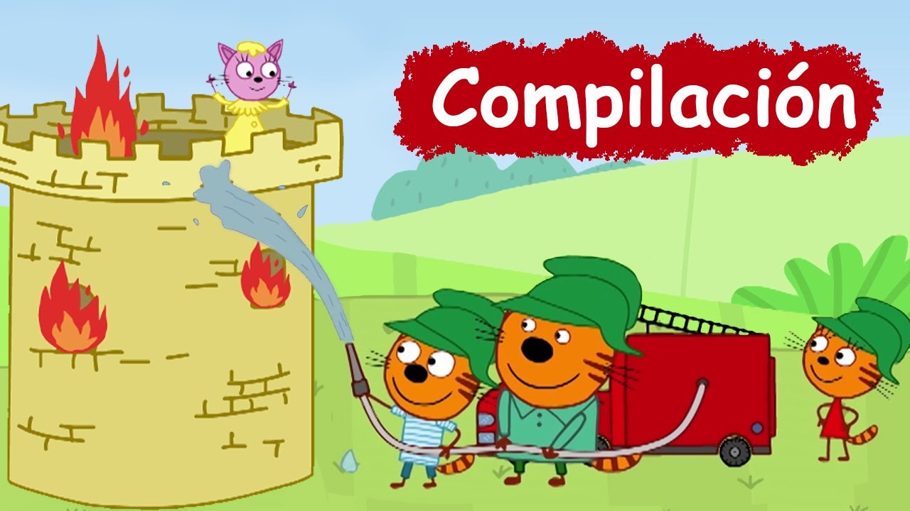 Kid-E-Cats Español Castellano | Compilación de Dibujos Animados Para Ninos